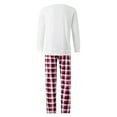 thumbnail image 4 of Pyjamas de Noël pour Famille Ensemble de Pyjamas de Noël Assortis PJS Pyjamas de Famille pour les Fêtes, 4 of 7