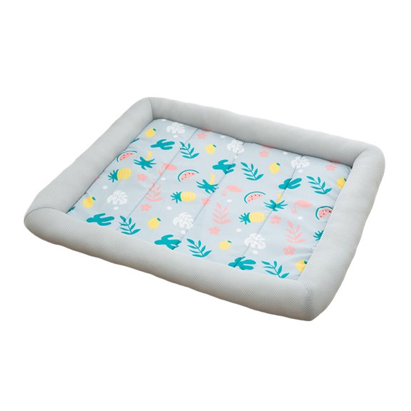 Necvior Soft Summer Cooling Pet Supplies Suitable for Small/Medium/Large Cats/Dogs with Non-slip Bottom Removable Mat