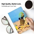 thumbnail image 4 of Alltyech Smart Case for Lenovo Tab M10 HD 2nd Gen (TB-X306X) / Smart Tab M10 HD 2nd Gen (TB-X306F) 10.1", Slim Cover Stand Folio Case for Lenovo Tab M10 HD 2nd Gen 10.1" Tablet 2020 Release, Pineapple, 4 of 5