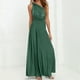 thumbnail image 1 of mfyjkho Vestidos para mujer, Vestido de mujer con falda larga, sin espalda, estilo vendaje, multiusos, de color liso y múltiples cuerdas Vestidos festivos l, 1 of 9