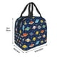 thumbnail image 3 of Balery Planets And Stars Bolsa de Almuerzo Aislada – Caja de Almuerzo con Papel de Aluminio Grueso, Mantiene la Comida Fresca por 4 Horas, 3 of 8