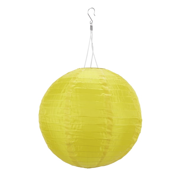 WDOplteas Impermeable Farol Solar LED 8 Pulgadas para Jardín (amarillo)