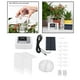 thumbnail image 4 of Dispositivo de riego automático para jardín con temporizador de carga de energía solar, sistema de riego por goteo para jardín. gris, 4 of 9