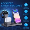 thumbnail image 2 of 3 In 1 Wireless Charger  Wireless Charging Station Compatible With  Watch Series 5/4/3/2/1, 2 of 8