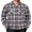 Black-Brown, variant on COOFANDY Men' Flannel Shirts Long Sleeve Button Up Shirt for Men Soft Cotton Plaid Style