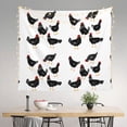 thumbnail image 2 of Sikiie Funny Chicken tapestry wall hanging home decor for bedrooms, living rooms, dorms 60x51in, 2 of 6