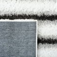 thumbnail image 6 of SAFAVIEH Berber Milan Abstract Shag Area Rug, 7' x 7' Round, Ivory/Grey, 6 of 8
