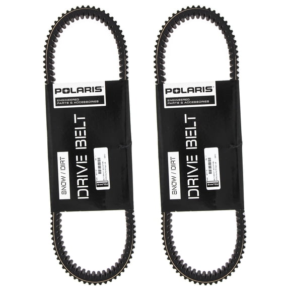 Polaris 3211115 2pk Clutch Drive Belt 3211122 2004-2024 Pro RMK Assault Indy SP 600 700