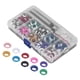 thumbnail image 1 of Kit de ojales ANGGREK 120 Piezas de Herramientas de ojales de Colores Intensos, 1 of 8