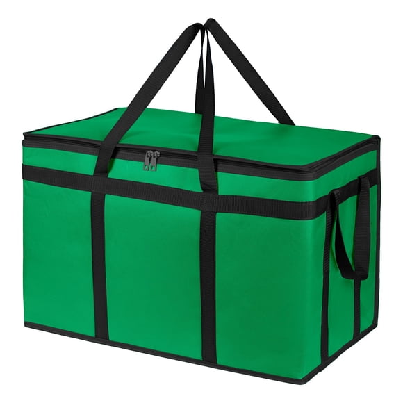Bolsa aislante para entrega de alimentos Bodaon XXXL Pizza Green, paquete de 1