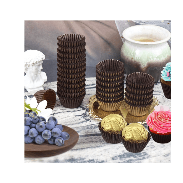 Paper Baking Cups Liners Cookie Chocolate Stock Photo 1315300694