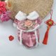 thumbnail image 4 of Ropa de mascotas engrosada cómoda mascotas ropa con botón tang trajes de primavera abrigos de festival de primavera disfraces para el frío otoño invierno rosa l tholdsy PT000678-09, 4 of 5