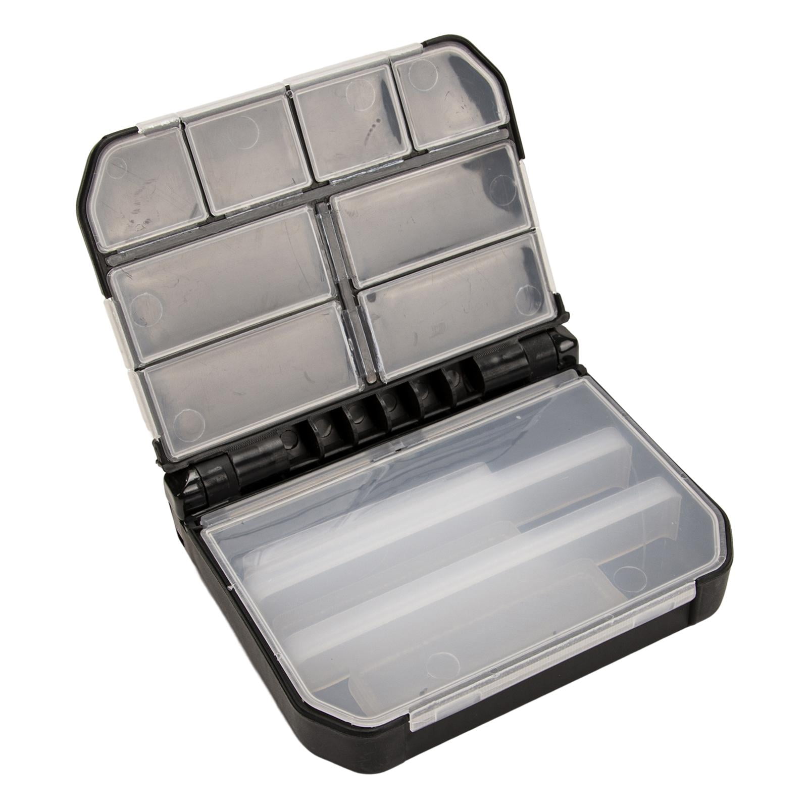 GARENDE 4xFishing Tackle Box Portable Fishing Box for Sinkers Baits Fishing Lures