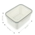thumbnail image 5 of CTIRCHIU 31-Pack Reusable Plastic Drain Basket Containers with Lids for Food Storage and Organization, 5 of 8