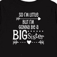 thumbnail image 4 of Inktastic So I'm Little, but I'm Gonna Be a Big Sister Girls Long Sleeve Toddler T-Shirt, 4 of 5