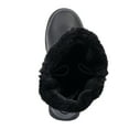 thumbnail image 3 of Boston Accent Cassie Womens Snow Boots with Zipper Closure Black Size 7M, 3 of 6