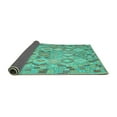 thumbnail image 2 of Ahgly Company Indoor Rectangle Southwestern Turquoise Blue Country Area Rugs, 5' x 8', 2 of 4