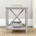thumbnail image 5 of Safavieh Candence Poplar Wood End Table in Oak, 5 of 5