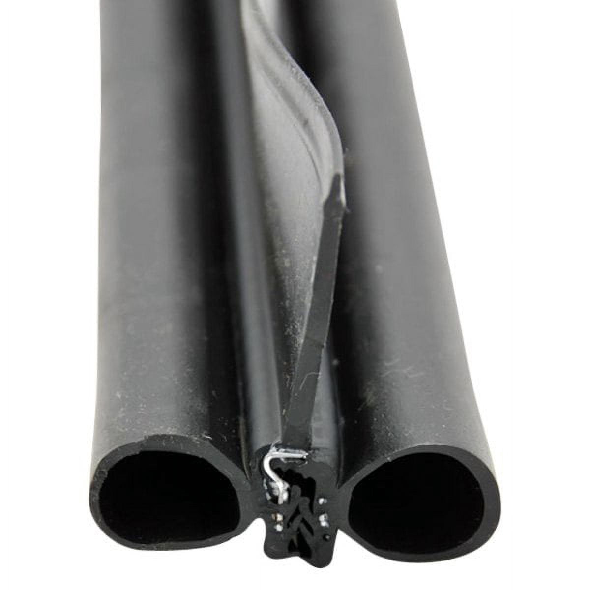 AP Products 018-478 Black 2" x 2-1/4" x 25' RV Window & Door Double Bulb Seal with Wiper