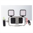 thumbnail image 3 of Handheld Stabilizer Video Stabilizer with Dual Handle Wireless Mic Clip Slot,1 * Frame 2 * Handles, 3 of 6