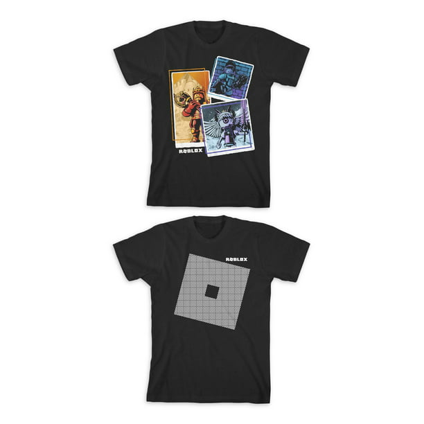 Roblox Roblox Boys Short Sleeve Graphic T Shirts 2 Pack Sizes 4 18 Walmart Com Walmart Com - homemade spiderman t shirt roblox