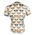 thumbnail image 4 of joogoo Animal Doodle Dog Men's Cycling Jerseys Mountain Bike Short Sleeve Tops S, 4 of 7