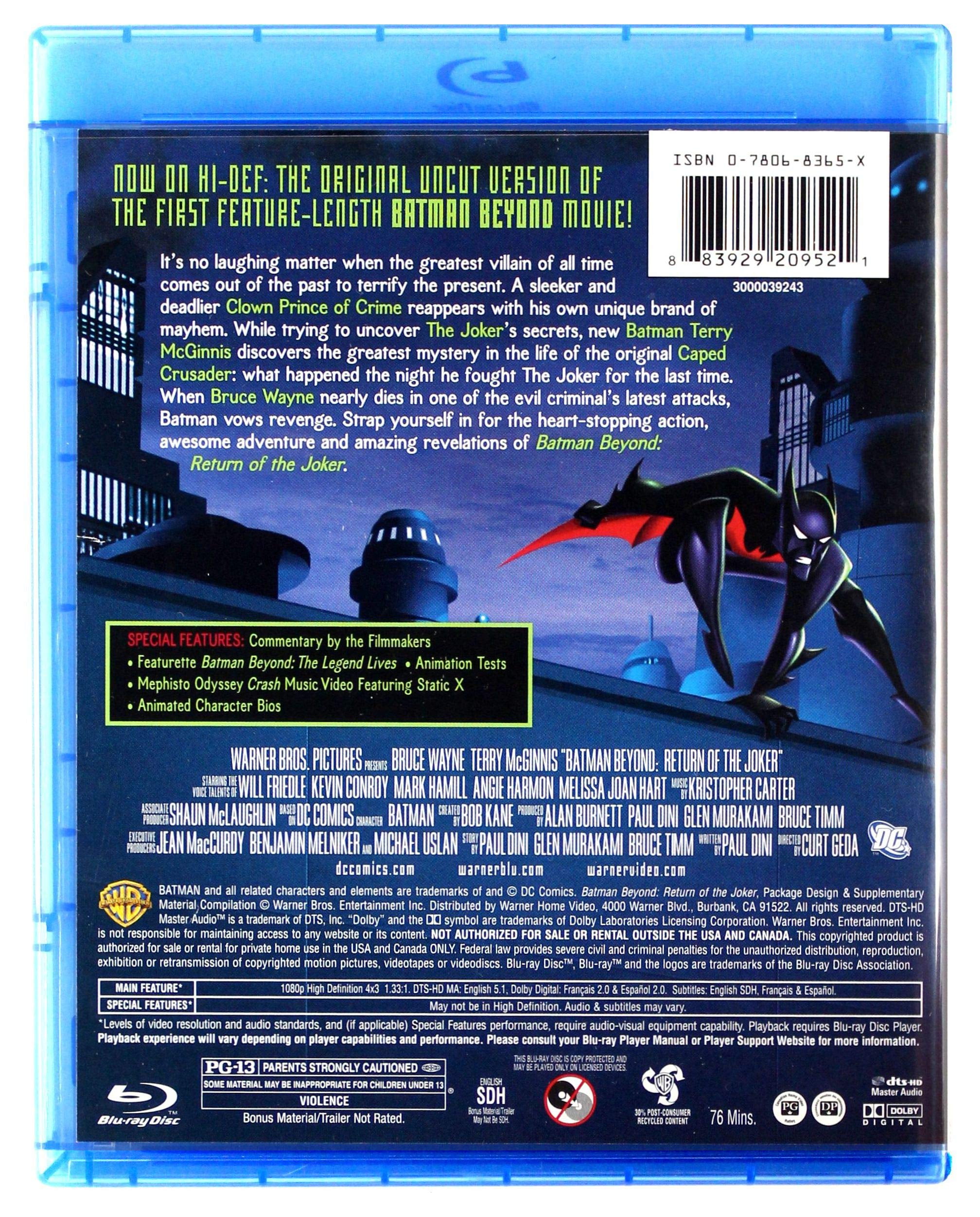 Batman Beyond: The Return of the Joker - Walmart.com