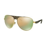 MICHAEL KORS Sunglasses MK 1006 1057R5 Black Gold Leopard/Black 62MM