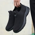 thumbnail image 3 of Men'S Casual Slip-On Loafers, Breathable Mesh Upper, Outdoor Sports Fitness Running Shoes, 3 of 9