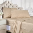 thumbnail image 2 of Superior 600 Thread Count 3-Piece Sand Paisley Cotton Blend Sheet Set, Twin XL, 2 of 7
