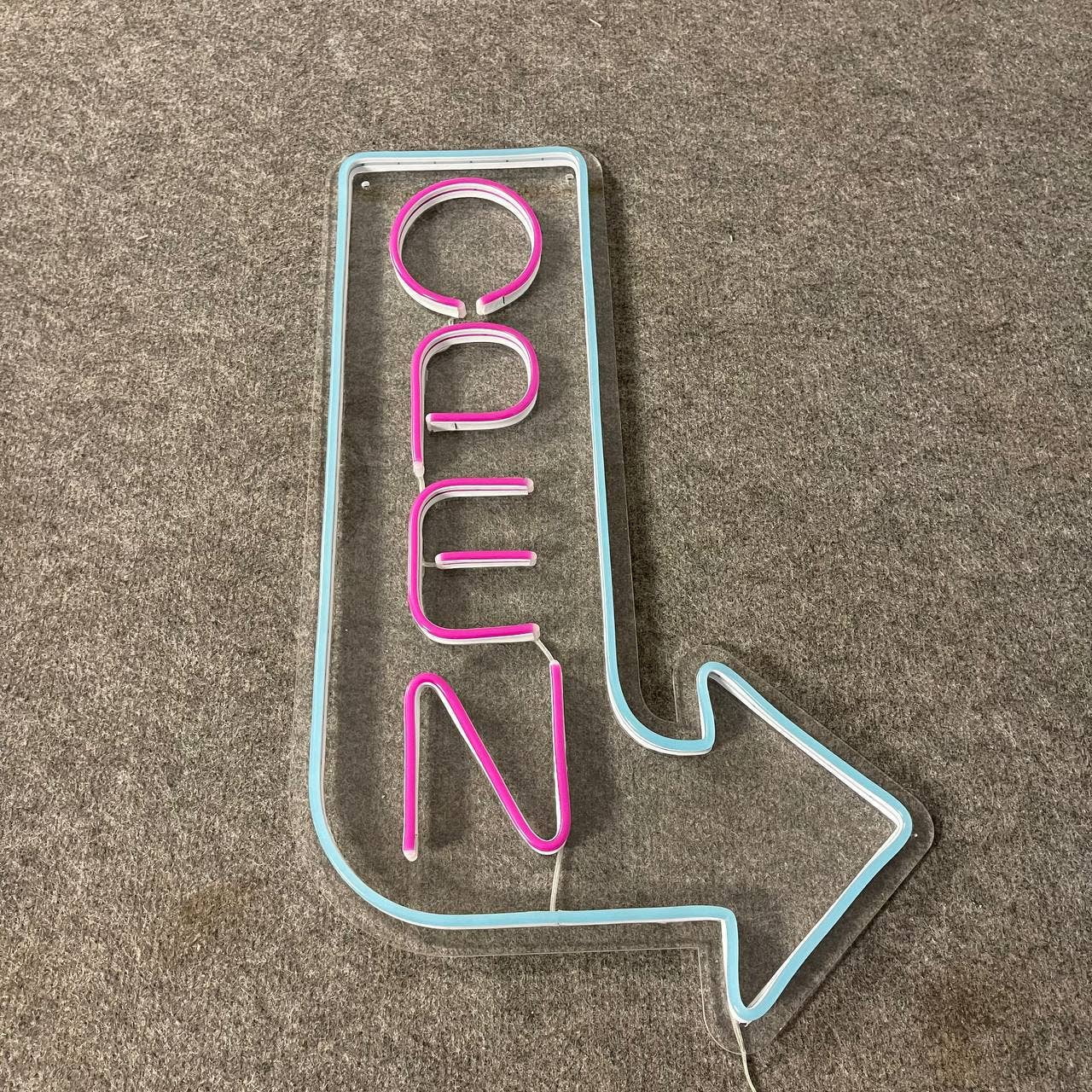 Glowneon Open Led Signboard, Long-lasting Welcome sign for store