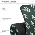 thumbnail image 4 of Yayeee Faucet Mat for Kitchen Sink 14.7" Diatomite Long Splash Guard Pad, Beige Leaves, 2 Pack, 4 of 7