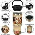 thumbnail image 3 of 30oz Horse Tumbler Cup with Handle, 30 OZ Christ Christian Horse Travel Coffee Mug Water Bottle Stainless Steel Vacuum Insulated, Horse Decor Stuff Gifts for Women Girls Horse Accessories, 3 of 6