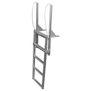 JIF MARINE EFL6 6-Step Floating Dock Lift Ladder Anodized Aluminum