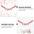 thumbnail image 2 of 1Pc Creative Wedding Party Decorative Felt Banner Valentine's Day Bunting, 2 of 6