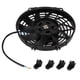 thumbnail image 1 of Ventilador de aire acondicionado universal para coche, 24 V, 9 pulgadas, con aspas curvas, condensador eléctrico, 1 of 9
