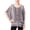 Noir - openadventure, variante sur JM Collection Blouse à Manches Papillon Imprimée pour Femmes, Noir, Petit