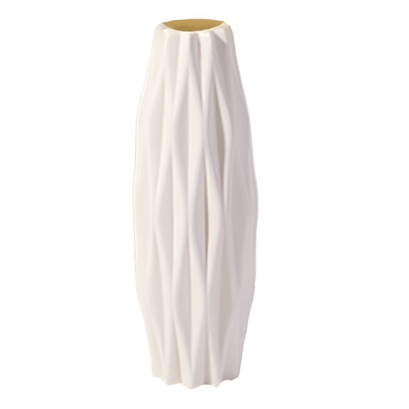 ACDANC Stylish Plastic Vase for Home & Garden Arrangements,Versatile & Durable Essential for Households,Modern & Classic Styles Available,Ideal for Fresh & Artificial Flowers