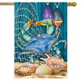 thumbnail image 2 of Briarwood Lane Crab Walk Summer House Flag, 2 of 4