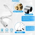 thumbnail image 3 of CNKOO 20 Packs 5.9 Inch Flexible Mister Nozzle Extensions  Brass Mist Rod Bendable Extended Pole 10/24 UNC for High Pressure Mist Nozzles  Misting System Nozzle Extension, 3 of 7