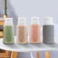 thumbnail image 1 of Dispensador de botellas de líquido vacías con empuje hacia abajo de 4 piezas para esmalte de uñas Diámetro inferior x altura 2.6x5.2 pulgadas Yinane Dispensador de bomba vacía, 1 of 8
