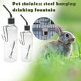 thumbnail image 5 of QHUDLV Rabbit Kettle 350ml Small Pet Drinking Water Container, 5 of 9