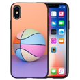 thumbnail image 1 of Coque de téléphone en silicone noir avec motif de basket-ball, étui de protection pour iPhone 12 Poly XS Max 5 5S SE 2020 6 6S PLUS 7 8 X 11Pro Max 11 qiuyongming unisex, 1 of 2