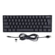 thumbnail image 2 of Teclado RGB, 61 Teclas Teclado De 3 Modos De Una Tecla 2.4G Inalámbrico Con Cable Para Teléfono Para Computadora Portátil, 2 of 7