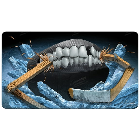 Monster Hockey Breaker Mat Mousepad by Tom Wood
