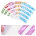 thumbnail image 2 of 20 Sheets Moving Stickers Colored Moving Labels Self-Adhesive Moving Labels for Boxes Versatile Packing Labels for Moving Boxes Colored Moving Stickers for Boxes, 2 of 9