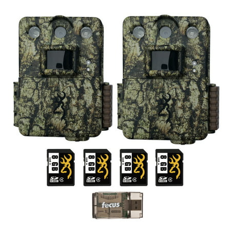 Browning Trail Cameras Command Ops Pro 16MP Game Cam (2-Pack) w/ 8GB Card