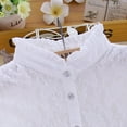 thumbnail image 2 of Camicover Detachable Dickey Collar Half Shirt Blouse Collar Fake Collar, 2 of 4