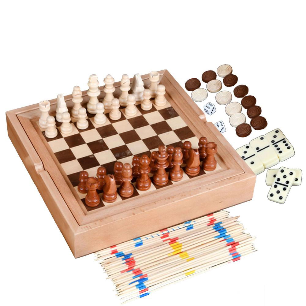 Details about   3-in-1 Portable Wood Magnetic Chess Set Chessboard Board Set Kids Beginner 