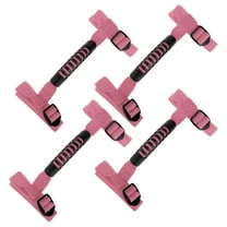 Roll Bar Grab Handles for Jeep Wrangler 1987-2021 Grip Handle Holder Nylon Pink 4 Pcs